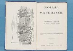 Frontispiece z Football: Our Winter Game, Charles W. Alcock, 1874 (patrz także 315142 i 315144) autorstwa English School