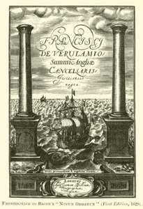 Frontyspis do Bekonów Novum Organum autorstwa English School