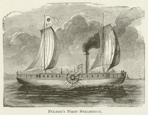 Fultony pierwszy parowiec autorstwa English School