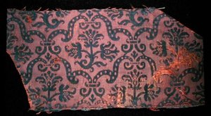 Möbelseide, um 1600