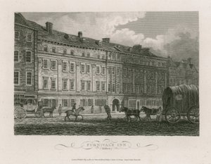 Furnivals Inn, Holborn, Londyn autorstwa English School