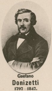 Gaetano Donizetti (grawiura) autorstwa English School