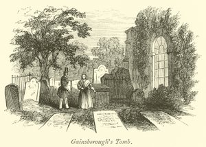 Grobowiec Gainborough autorstwa English School