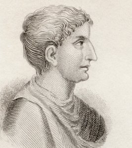 Gaius Salustius Crispus, ze „Słownika historycznego Krabba”, opublikowanego w 1825 r. autorstwa English School