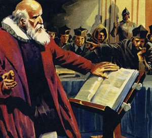 Odkrycie Galileusza, że Ziemia krąży wokół Słońca, zostało uznane za herezję autorstwa English School