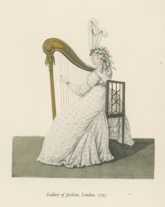 Galeria Mody, Londyn, 1795 autorstwa English School