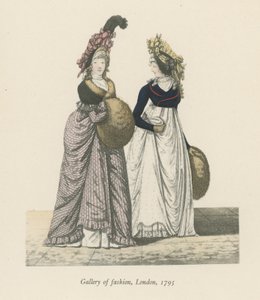 Galeria Mody, Londyn, 1795 autorstwa English School