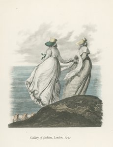 Galeria Mody, Londyn, 1797 autorstwa English School