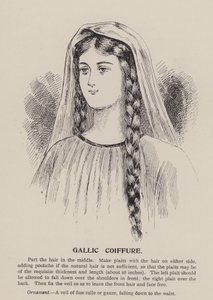 Galijska fryzura (rycina) autorstwa English School