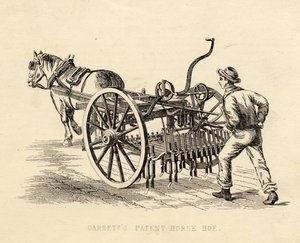 Garretts Patent Horse Hoe autorstwa English School