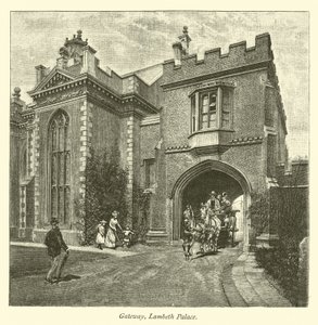 Brama, Pałac Lambeth autorstwa English School