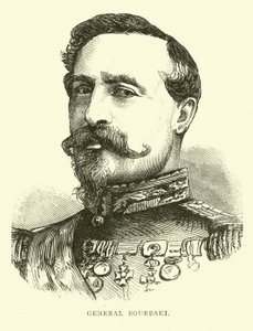 Generał Bourbaki, wrzesień 1870 autorstwa English School