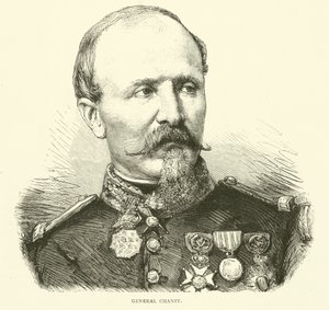 Generał Chanzy, listopad 1870 autorstwa English School