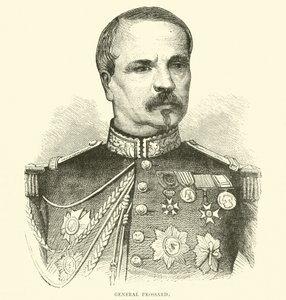 Generał Frossard, 1870 autorstwa English School