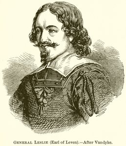 Generał Leslie (hrabia Leven) autorstwa English School