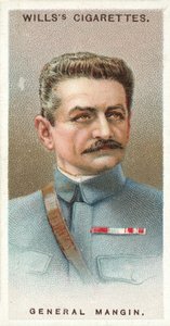 Generał Mangin (chromolit) autorstwa English School