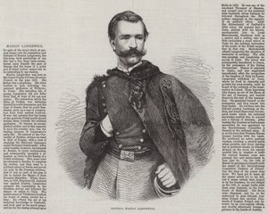 gen. Marian Langiewicz (grafika) autorstwa English School