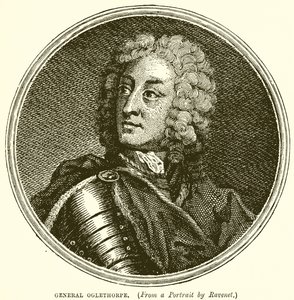 Generał Oglethorpe autorstwa English School