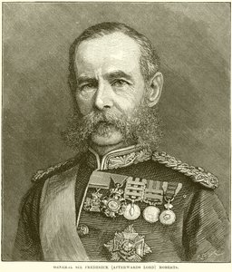 Generał Sir Frederick (Później Lord) Roberts autorstwa English School
