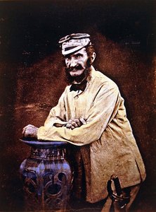 Generał Sir James Hope Grant (zdjęcie dagerotypowe) autorstwa English School