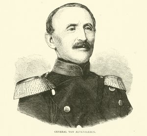 Generał von Alvensleben, listopad 1870 autorstwa English School