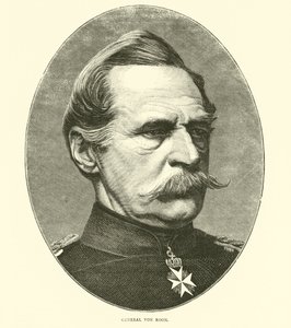 Generał von Roon, sierpień 1870 autorstwa English School