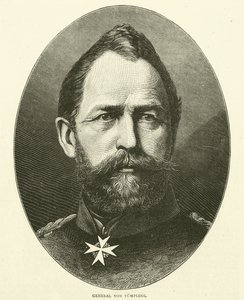 Generał Von Tumples, grudzień 1870 autorstwa English School