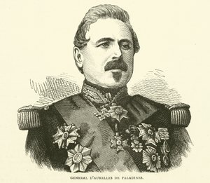 Generał dAurelles de Paladines, grudzień 1870 autorstwa English School