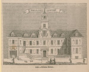 Widok ogólny Belsize House autorstwa English School
