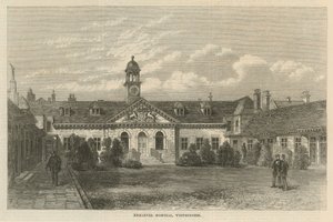 Ogólny widok szpitala Emanuel autorstwa English School