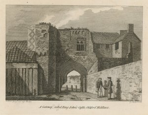 Ogólny widok na Zamek Króla Jana autorstwa English School