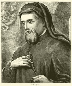 Geoffrey Chaucer (Grawerowanie) autorstwa English School
