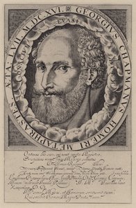 George Chapman, angielski dramaturg, tłumacz i poeta autorstwa English School