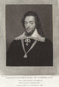 George Clifford hrabia Cumberland autorstwa English School