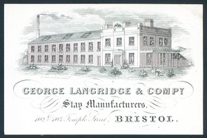 George Langridge & Company, producenci pobytów, karta handlowa autorstwa English School