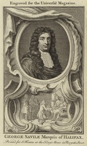 George Saville, markiz Halifax autorstwa English School
