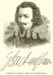 George Villiers, książę Buckingham autorstwa English School