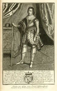 George Villiers, pierwszy książę Buckingham autorstwa English School