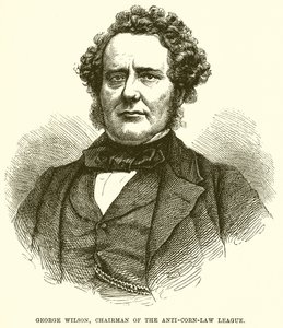 George Wilson, przewodniczący Ligi Anty-Zbożowo-Prawnej autorstwa English School