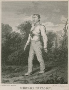 George Wilson, słynny pieszy Blackheath autorstwa English School