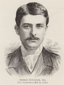 George Wyndham, dziedzic (grawerowanie) autorstwa English School