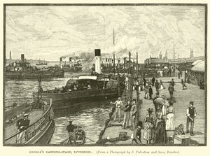 Georges Landing-Stage, Liverpool autorstwa English School
