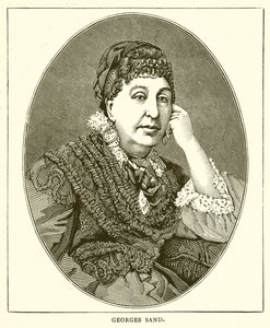 Georges Sand autorstwa English School