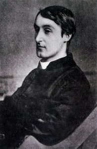 Gerard Manley Hopkins (1844-89) autorstwa English School