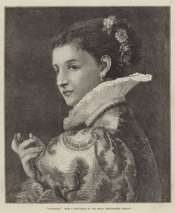 Giacometta (grawerowanie) autorstwa English School