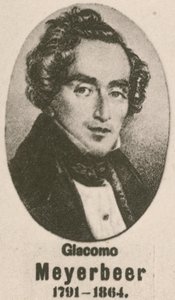 Giacomo Meyerbeer (grawiura) autorstwa English School
