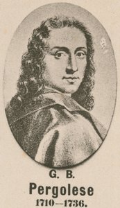 Giovanni Battista Pergolesi (grawiura) autorstwa English School