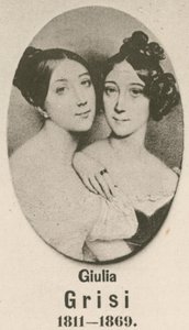 Giulia Grisi (grawiura) autorstwa English School