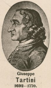 Giuseppe Tartini (grawiura) autorstwa English School