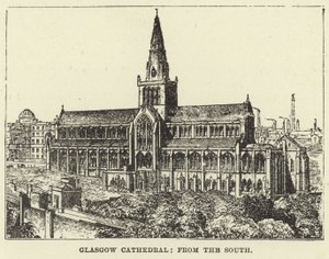 Katedra w Glasgow, od południa autorstwa English School